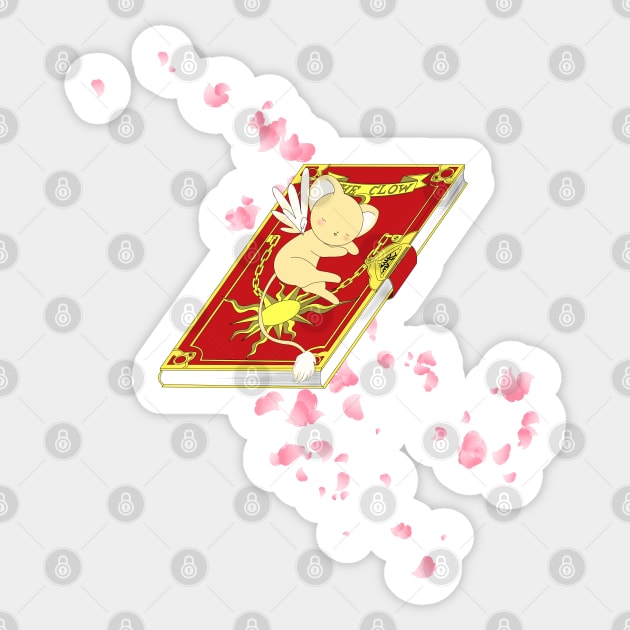 Clow Book - Cardcaptor Sakura Sticker by Nykos